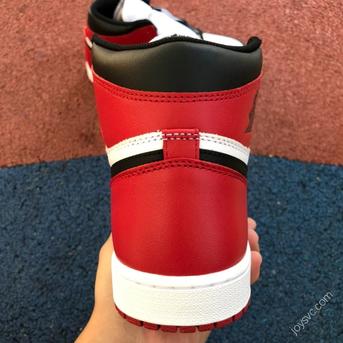 Air Jordan 1 OG Black Toe Classic High-Top Sneaker 555088-575441-125