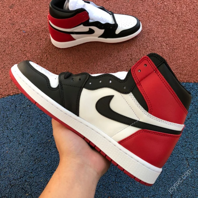 Air Jordan 1 OG Black Toe Classic High-Top Sneaker 555088-575441-125