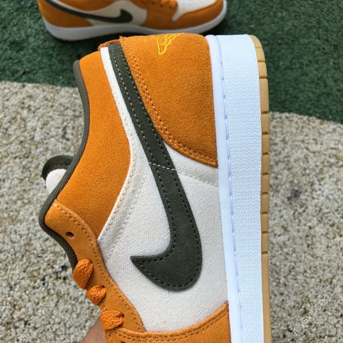 Air Jordan 1 Low Orange Sneakers DH6931-102