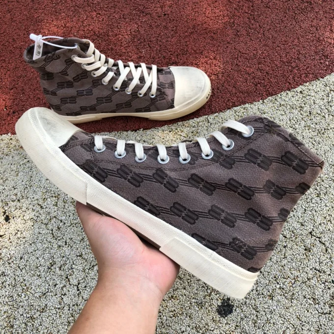 Balenciaga Canvas Shoes High Top