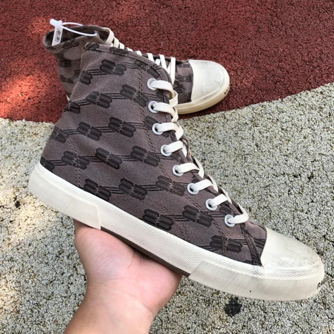 Balenciaga Canvas Shoes High Top