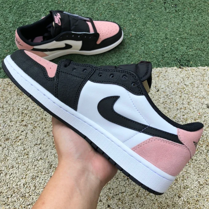 Air Jordan 1 Low Black Pink CZ0790-061