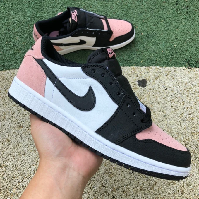 Air Jordan 1 Low Black Pink CZ0790-061