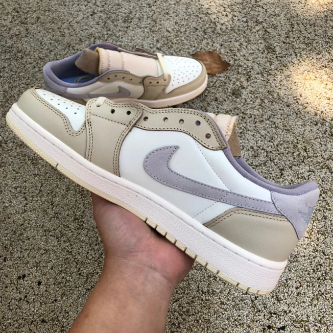 Travis Scott x Air Jordan 1 Low LV Low-Top Sneaker CZ0790-102