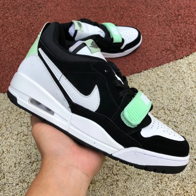 Air Jordan Legacy 312 Panda Neon Green Low Low-Top Sneaker CJ5500-013