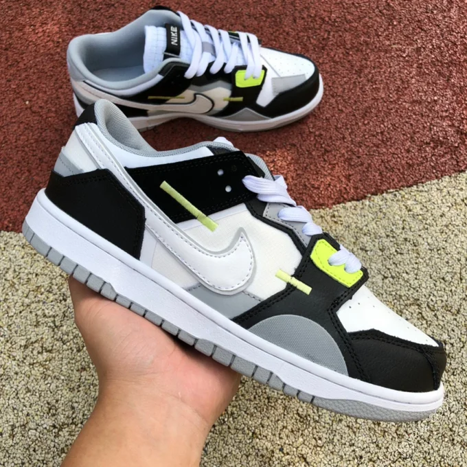 Nike Dunk Scrap Black White Green DC9723-001