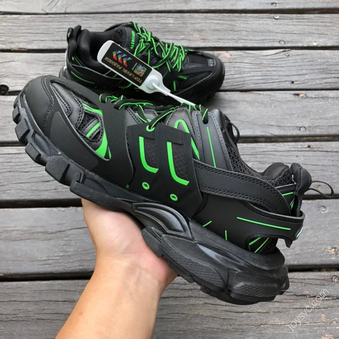 Balenciaga Triple S Green Black