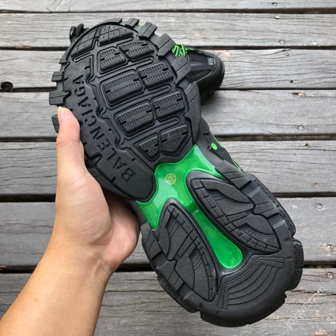 Balenciaga Triple S Green Black