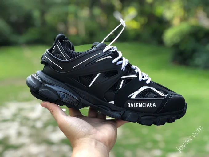 Balenciaga Triple S Black White