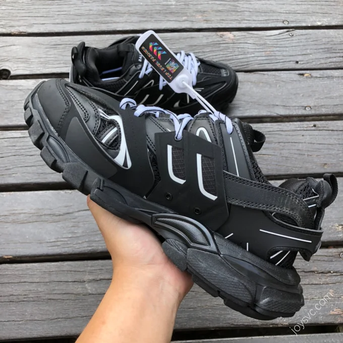 Balenciaga Triple S Black White