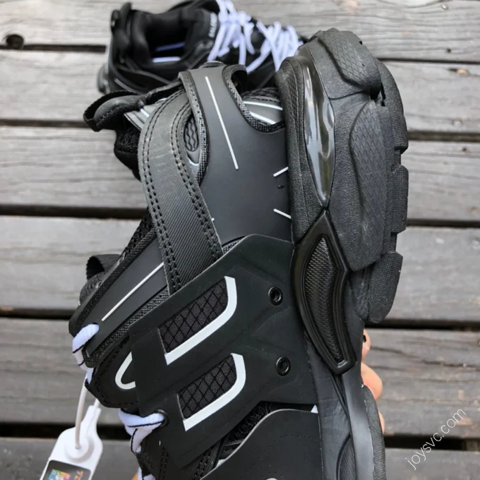 Balenciaga Triple S Black White