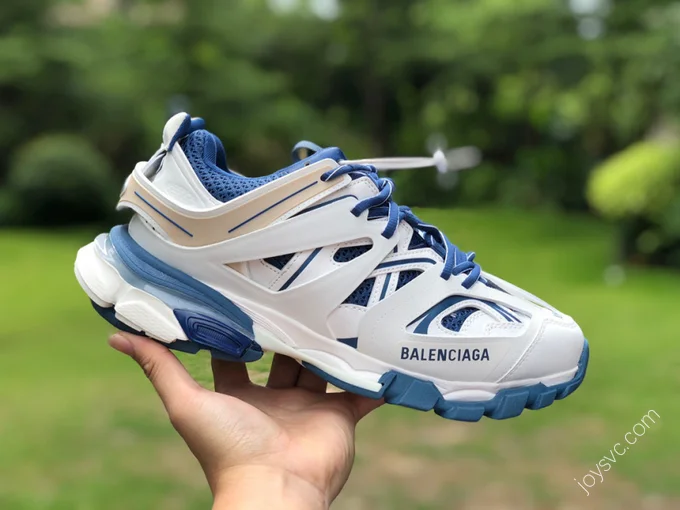 Balenciaga Triple S Blue Brown White