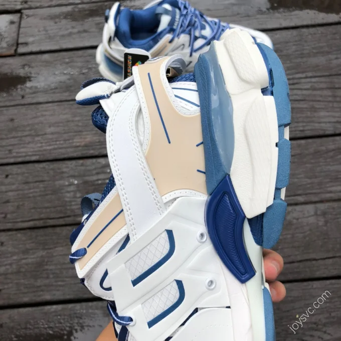 Balenciaga Triple S Blue Brown White