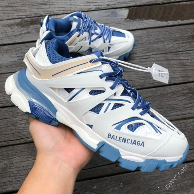 Balenciaga Triple S Blue Brown White