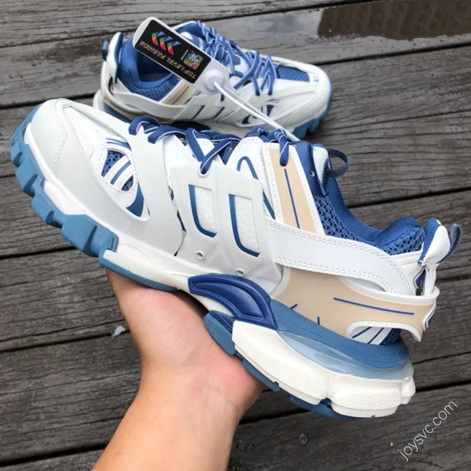 Balenciaga Triple S Blue Brown White