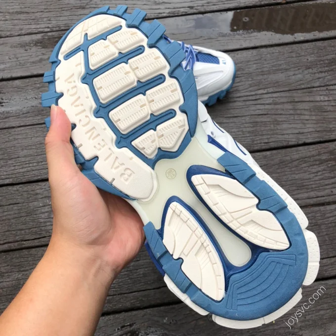 Balenciaga Triple S Blue Brown White