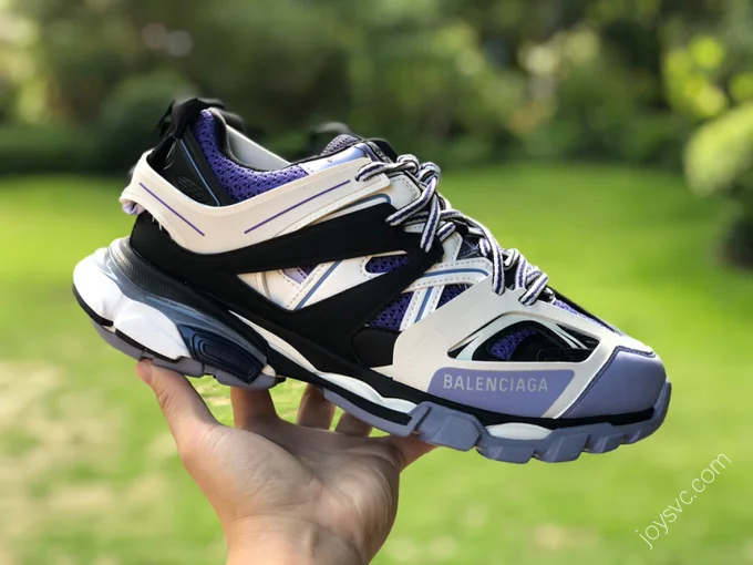 Balenciaga Triple S Purple Black White