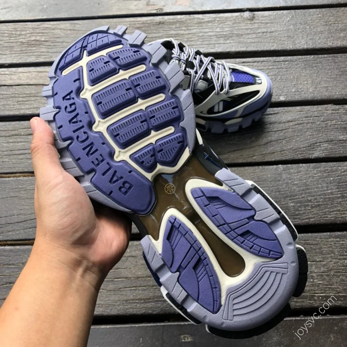 Balenciaga Triple S Purple Black White