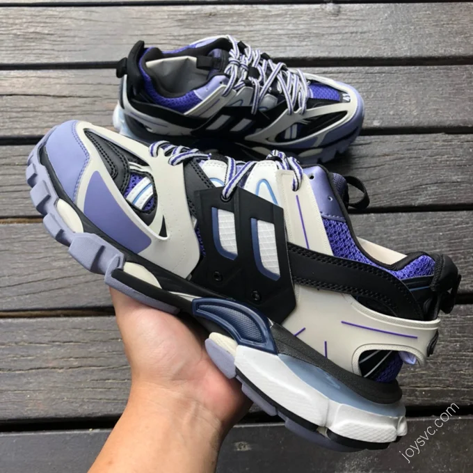 Balenciaga Triple S Purple Black White