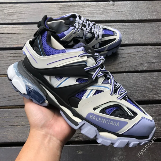 Balenciaga Triple S Purple Black White