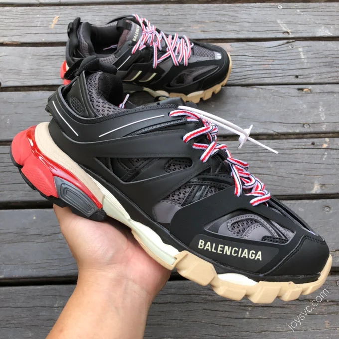 Balenciaga Triple S Red Black