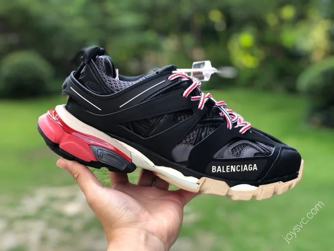 Balenciaga Triple S Red Black