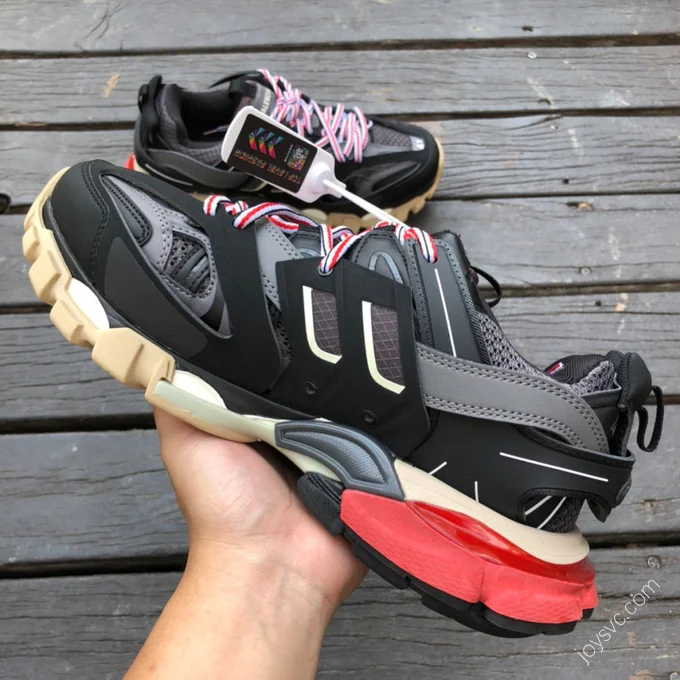 Balenciaga Triple S Red Black