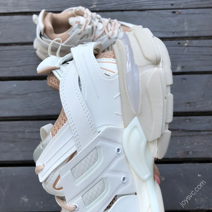 Balenciaga Triple S Rose Gold White