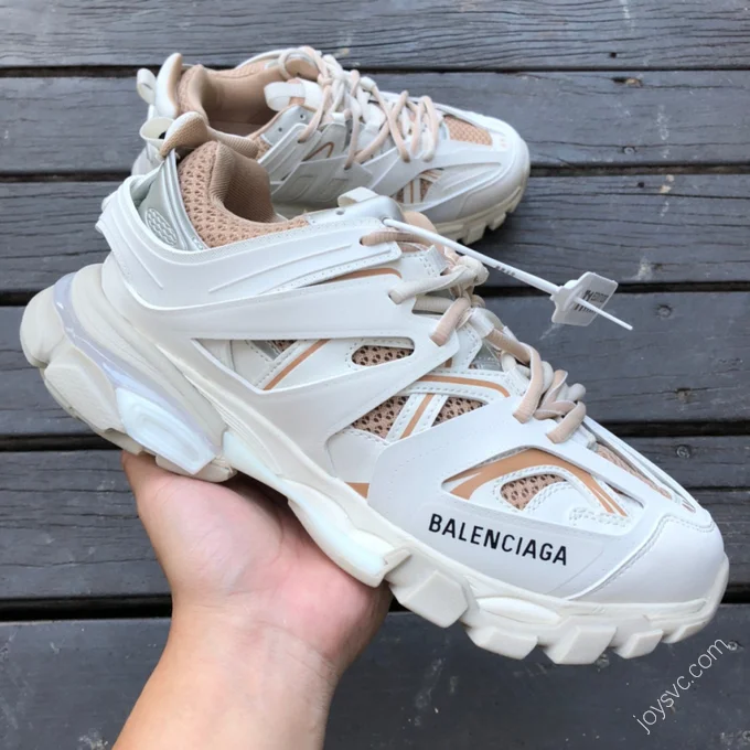 Balenciaga Triple S Rose Gold White