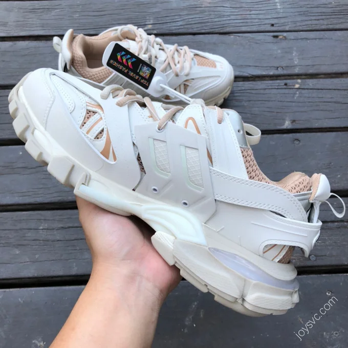 Balenciaga Triple S Rose Gold White