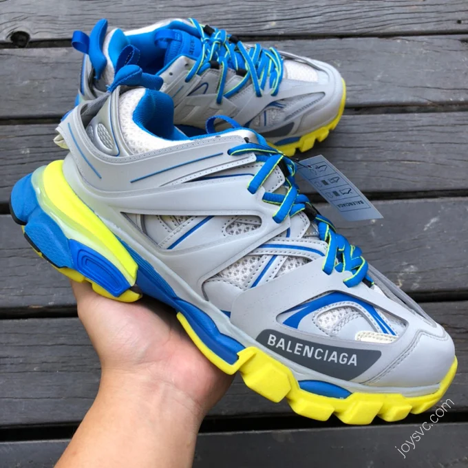 Balenciaga Triple S Yellow Blue Grey