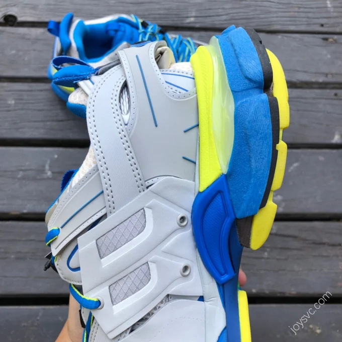 Balenciaga Triple S Yellow Blue Grey