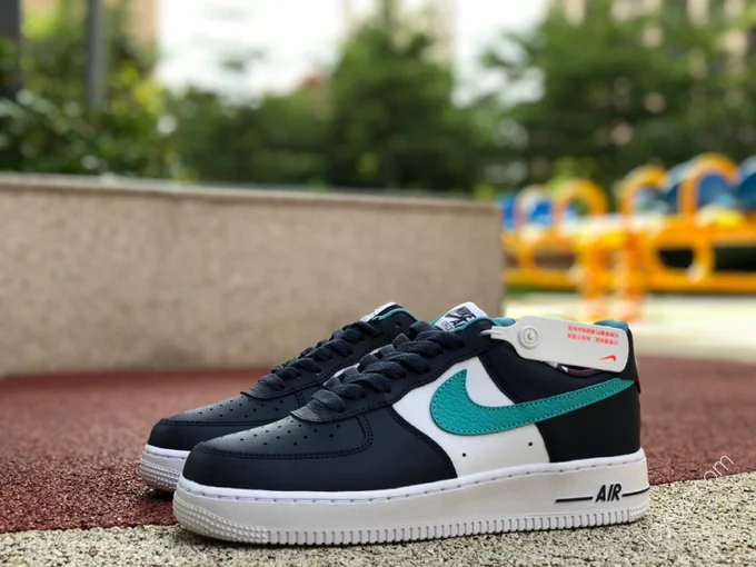 Nike Air Force 1 Low White/Blue/Orange DM0109-400