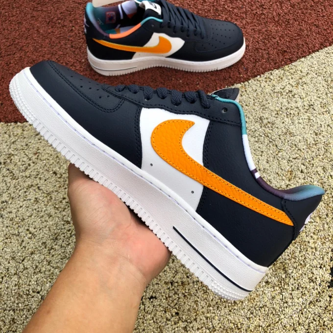 Nike Air Force 1 Low White/Blue/Orange DM0109-400