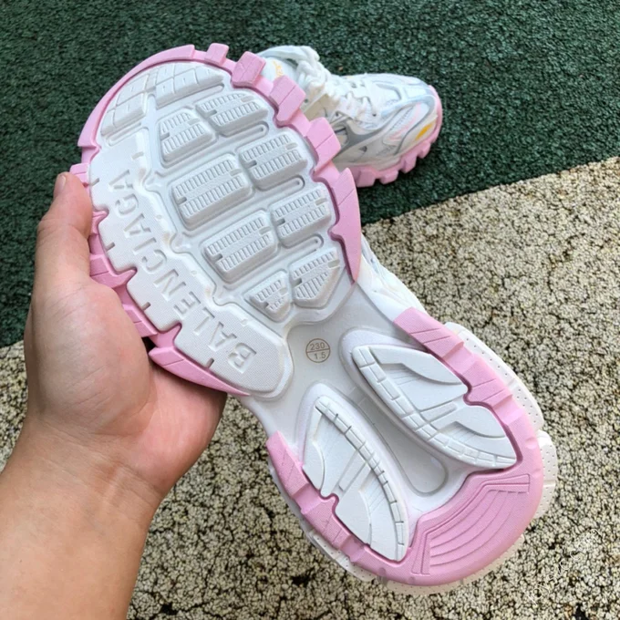 Balenciaga Track 2.0 Yellow Pink White