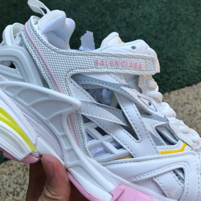 Balenciaga Track 2.0 Yellow Pink White