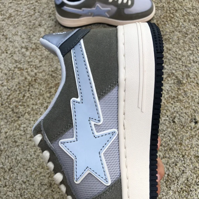 BAPE STA SK8 Green Grey