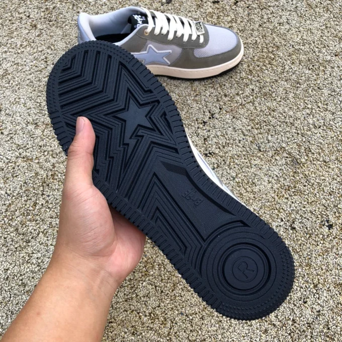 BAPE STA SK8 Green Grey