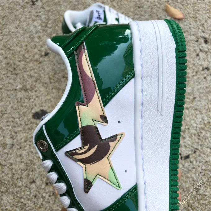 BAPE STA SK8 Green Grey White