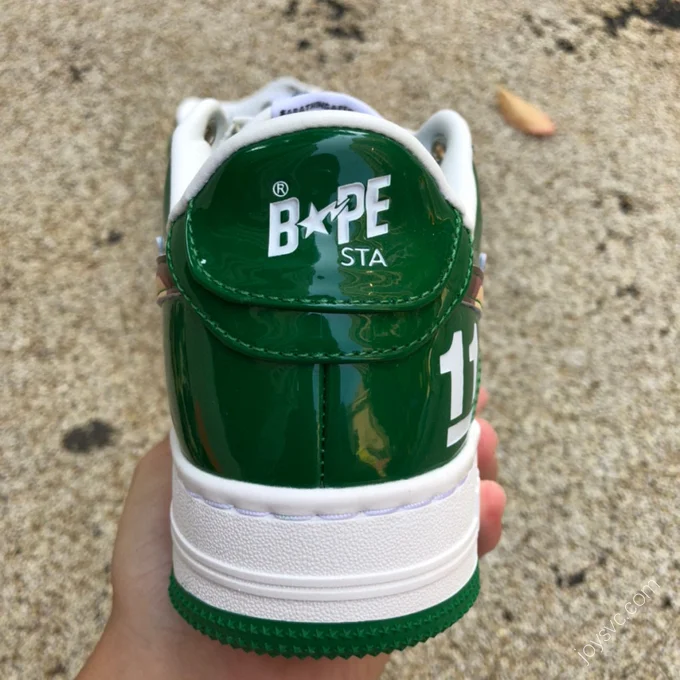 BAPE STA SK8 Green Grey White