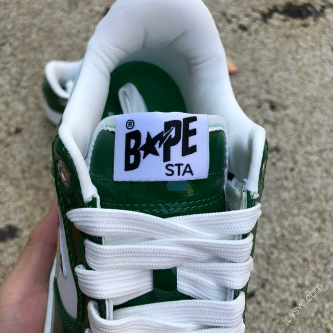 BAPE STA SK8 Green Grey White