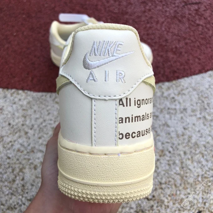 Nike Air Force 1 '07 Beige/Yellow CW2288-111