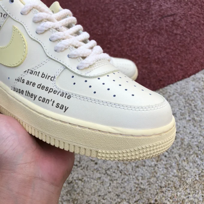 Nike Air Force 1 '07 Beige/Yellow CW2288-111