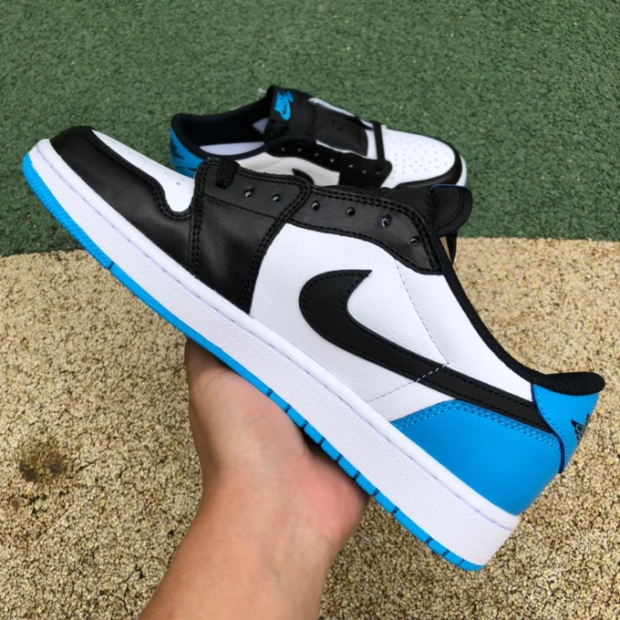 Air Jordan 1 Low UNC Black White Blue CZ0790-104