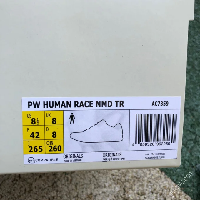 Adidas NMD Human Race Grey Black White AC7359