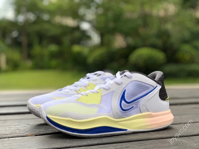 Nike Kyrie Low 5 Yellow Blue White DJ6014-100