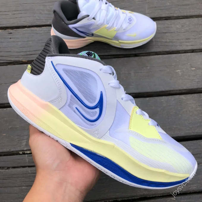 Nike Kyrie Low 5 Yellow Blue White DJ6014-100