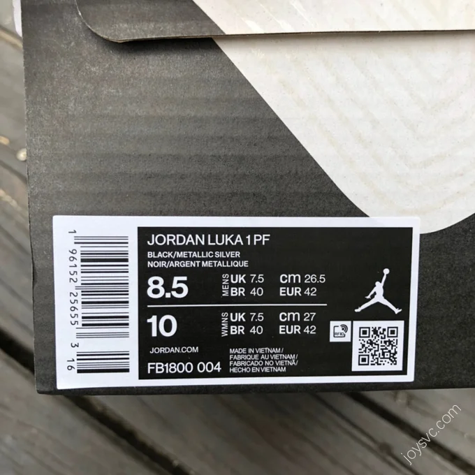 Air Jordan Luka 1 Black Blue FB1800-004