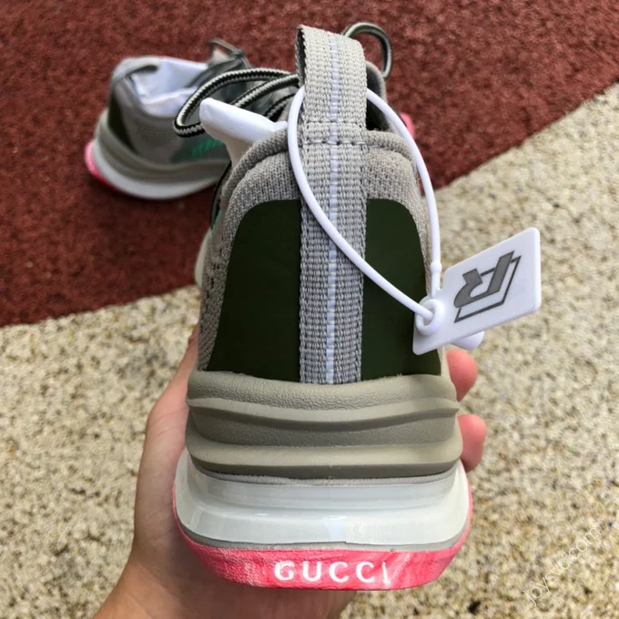 Gucci Green Pink Grey