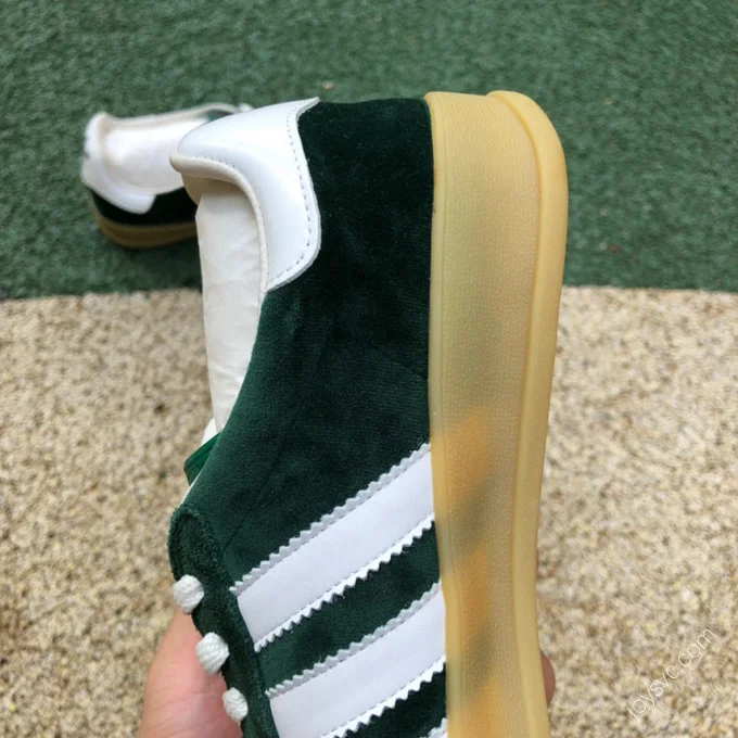 Adidas x Gucci Gazelle Green White